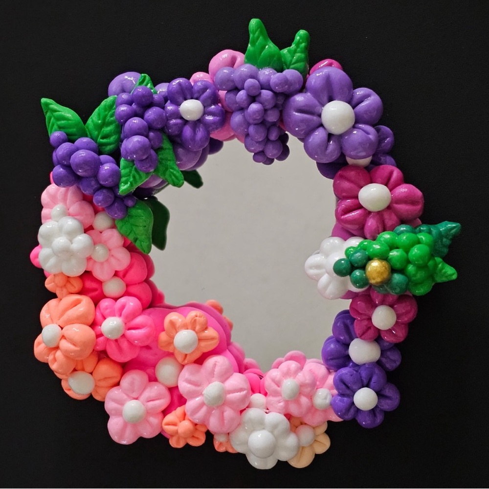 “Lie To Me And Feed Me Grapes” Decorative Mirror